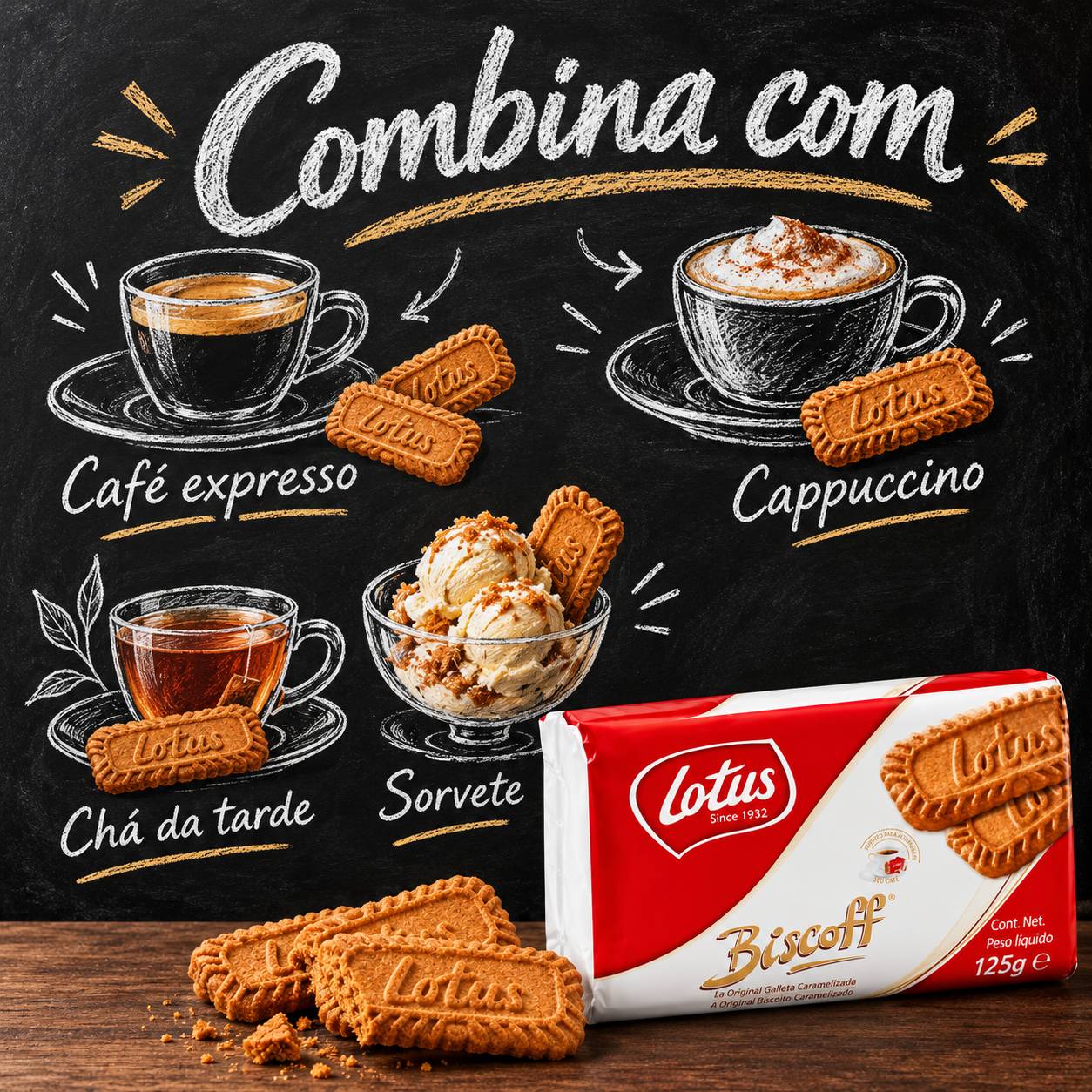Biscoito Belga Tradicional LOTUS BISCOFF 125g foto 8