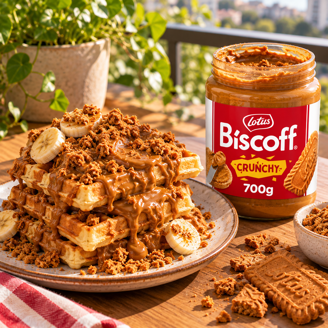 Pasta de Biscoito Crocante LOTUS BISCOFF Speculoo 700g foto 3