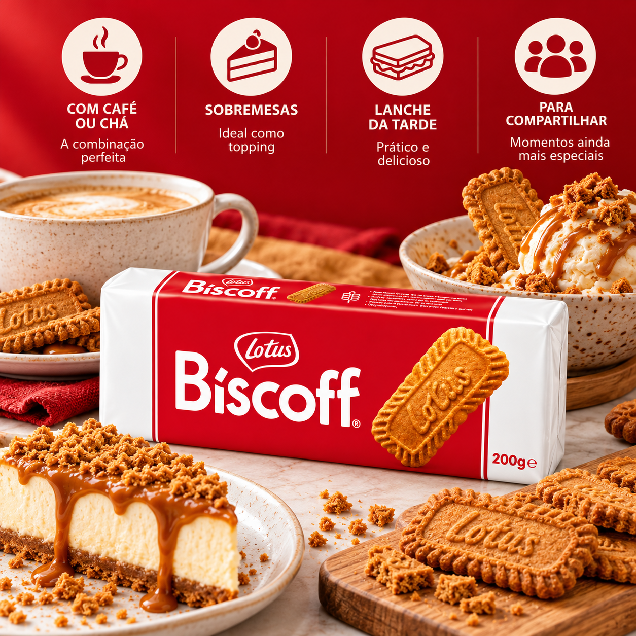 Biscoito Belga LOTUS BISCOFF 200g foto 7