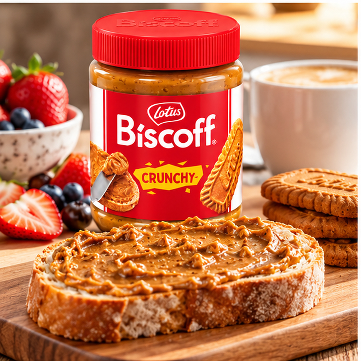 Pasta de Biscoito Belga Crocante LOTUS BISCOFF 380g foto 4