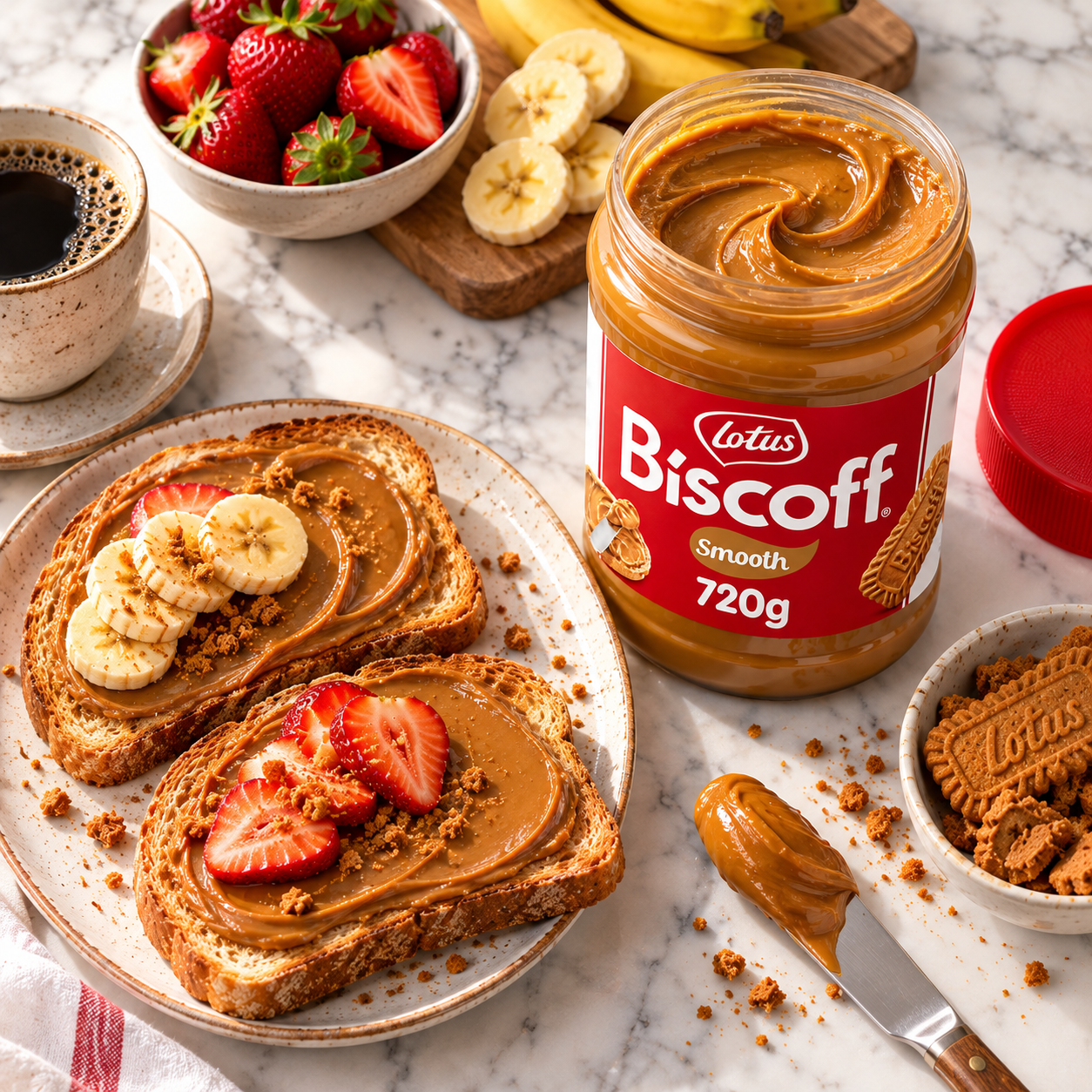 Kit 3 Pasta de Biscoito Cremosa Suave LOTUS BISCOFF 720g foto 2