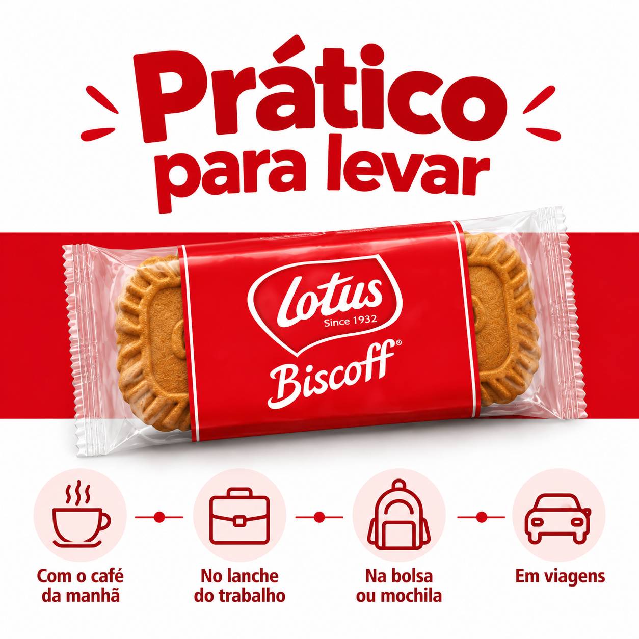 Kit 3 Biscoito Belga Lotus Biscoff Original 186g foto 2