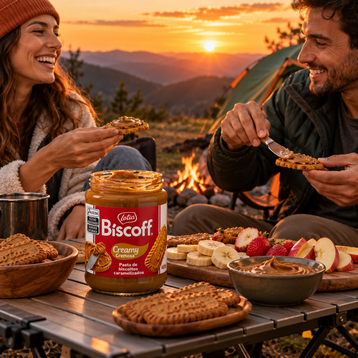 Kit 2 Pasta de Biscoito de LOTUS BISCOFF Creamy Caramel 400g foto 8
