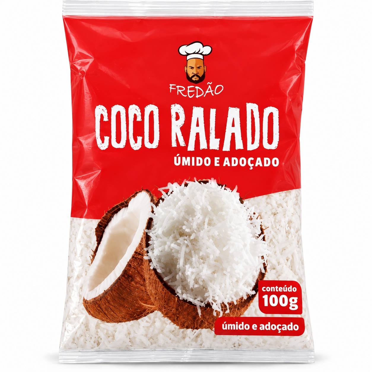 Kit 12 Coco Ralado FREDÃO Pacote 100g foto 9