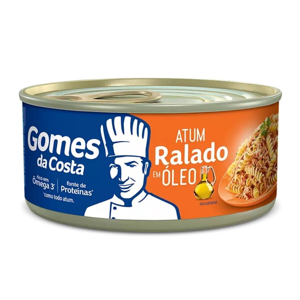 Atum Ralado em Óleo Gomes da Costa 170g foto 8