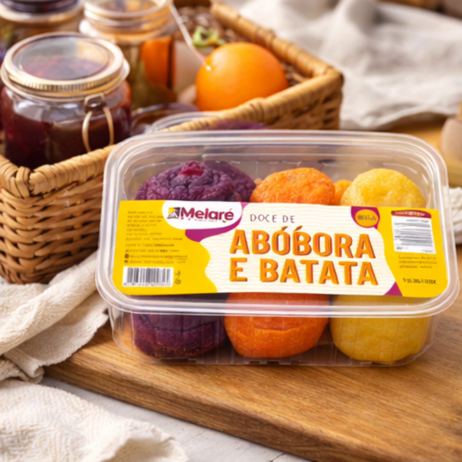 Doce de Abóbora e Batata Melaré 230g foto 7