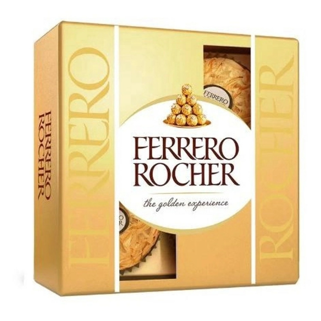 Bombom FERRERO ROCHER 50g (4 bombons) foto 5
