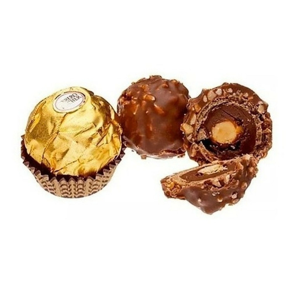 Bombom FERRERO ROCHER 50g (4 bombons) foto 7
