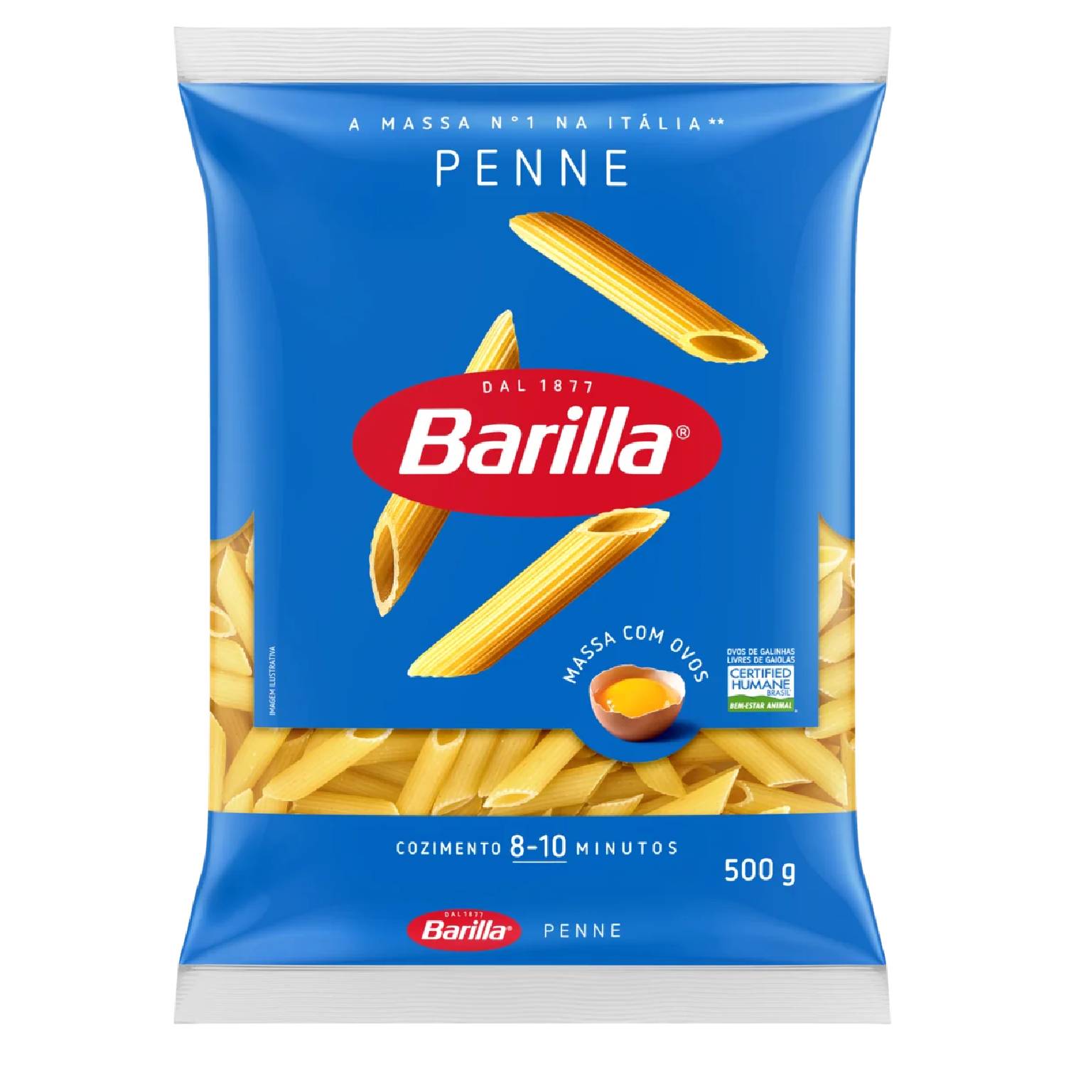 Macarrão Penne Barilla c/ ovos 500g