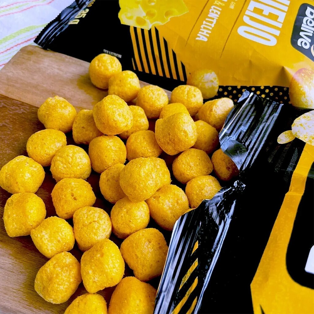 Snack Multigrãos Sabor Queijo s/ Gluten BELIVE 35g foto 12