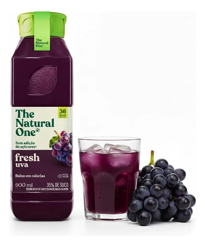 Suco Misto NATURAL ONE Uva Sem Ad. Açucar 900ml foto 5