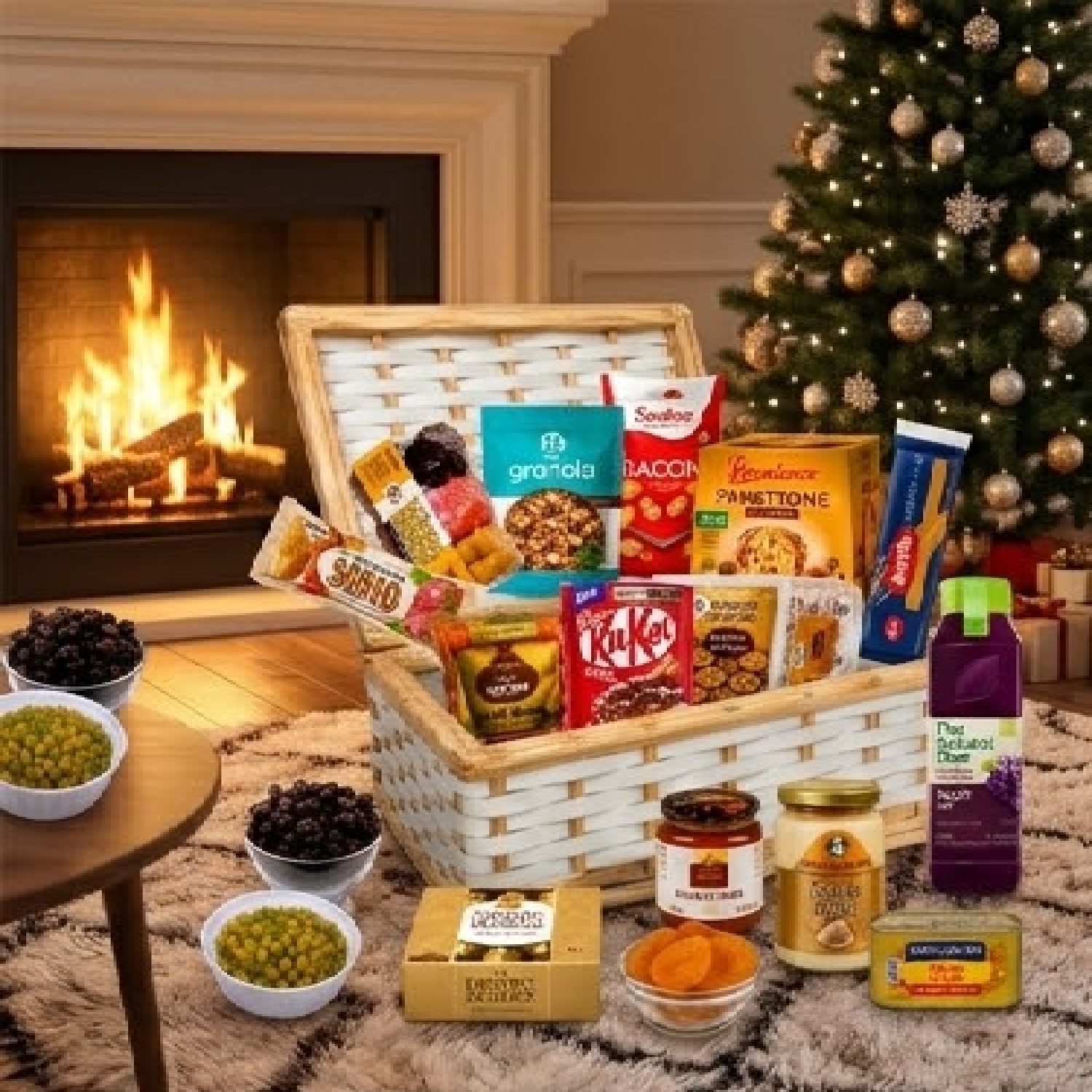Cesta de Natal Sem Álcool Especial KANSAS com 17 Itens 2026 foto 5