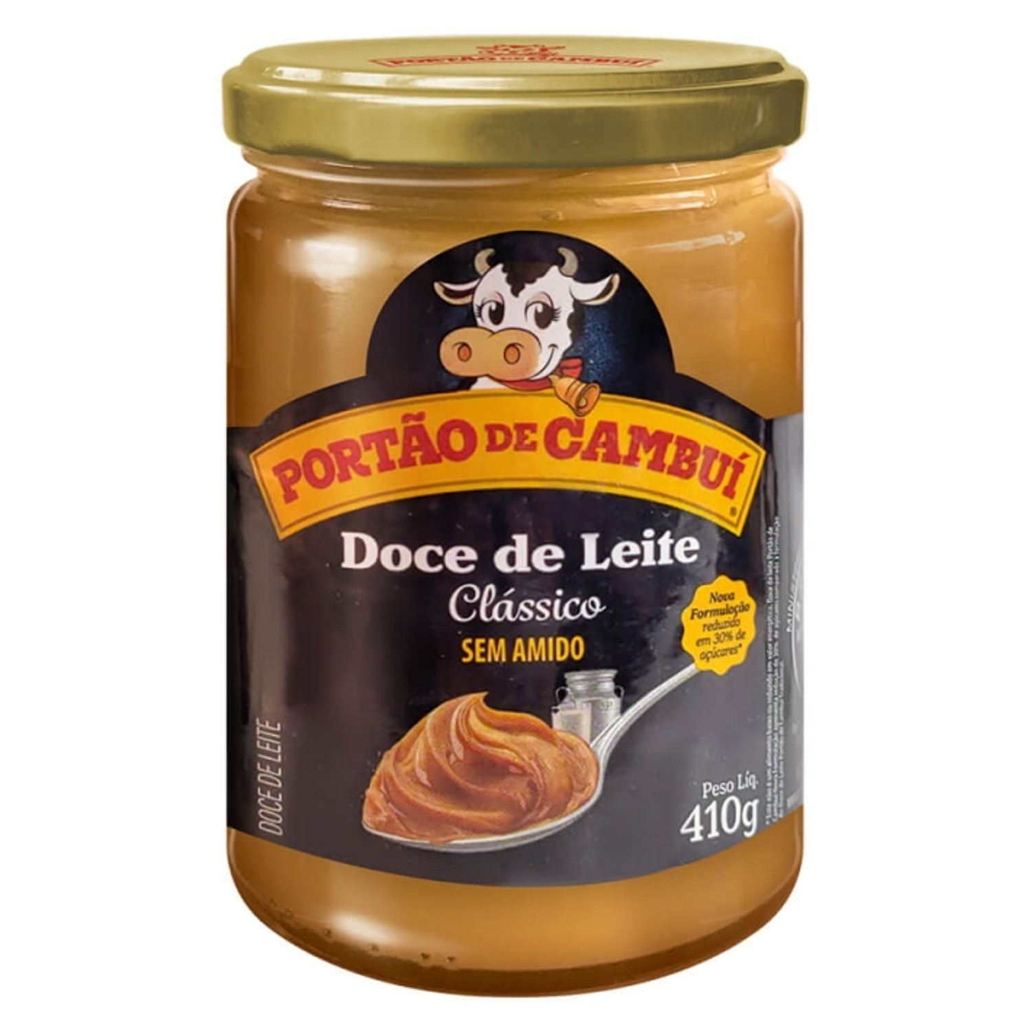 Doce de Leite Tradicional VIDRO Portão de Cambui 410g