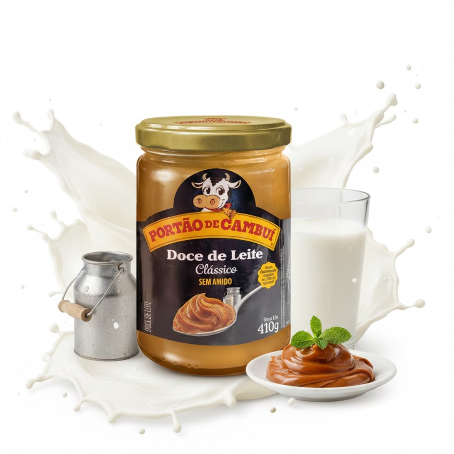 Doce de Leite Tradicional VIDRO Portão de Cambui 410g foto 4