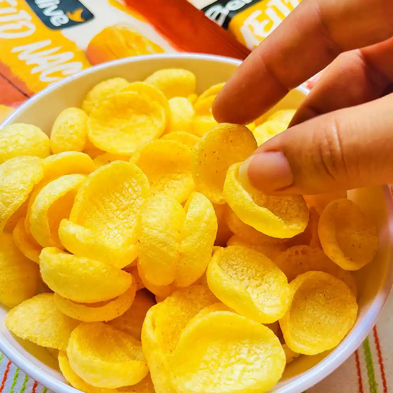 Salgadinho BELIVE s/ Gluten Queijo Nacho 25g foto 7