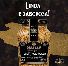 Mostarda MAILLE a moda antiga (l'ancienne) 210g foto 2