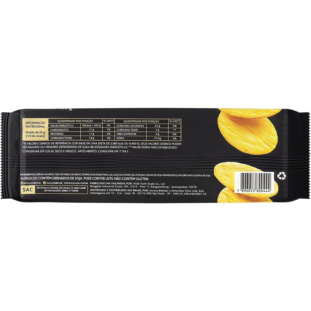Snack KALASSI Rice Crackers Original 100g foto 5
