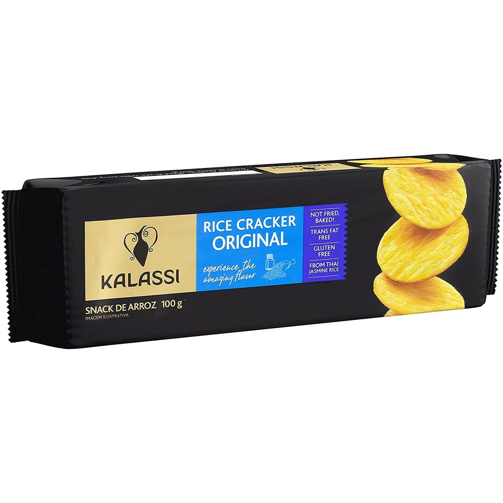 Snack KALASSI Rice Crackers Original 100g foto 6