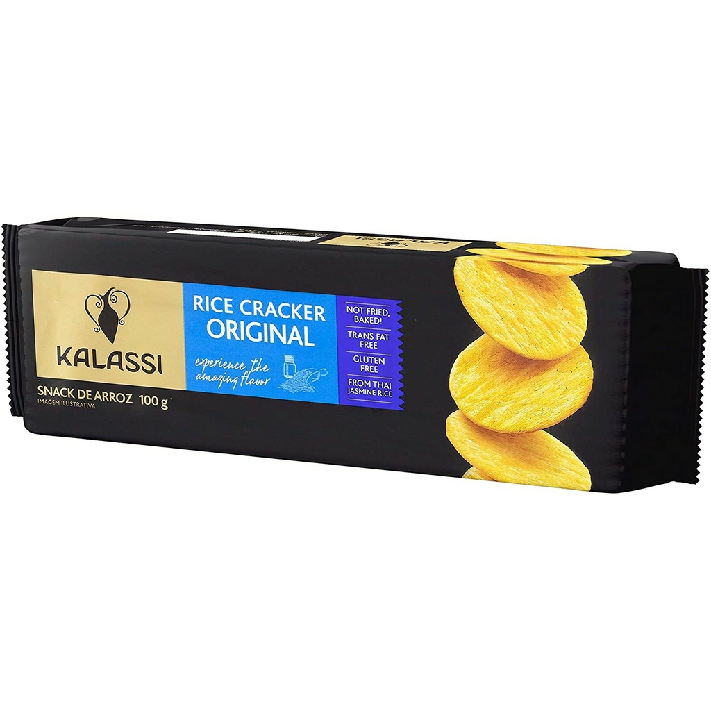 Snack KALASSI Rice Crackers Original 100g foto 7