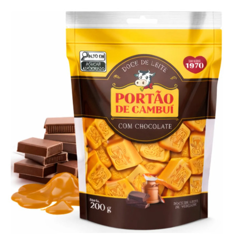 Doce de Leite c/ Chocolate PORTÃO DO CAMBUI Pouch 200g