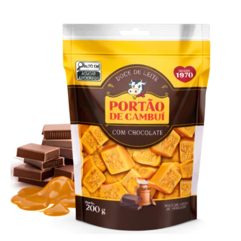 Doce de Leite c/ Chocolate PORTÃO DO CAMBUI Pouch 200g foto 9