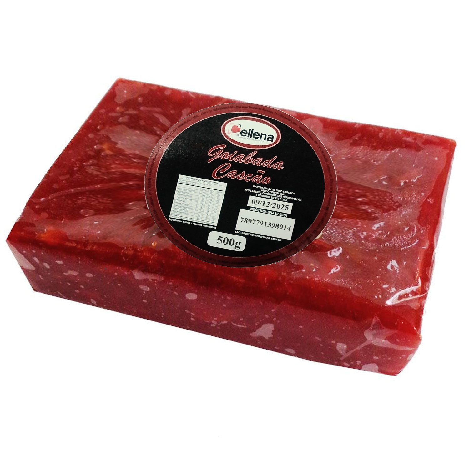 Goiabada Cascão Barra CELLENA 500g foto 2