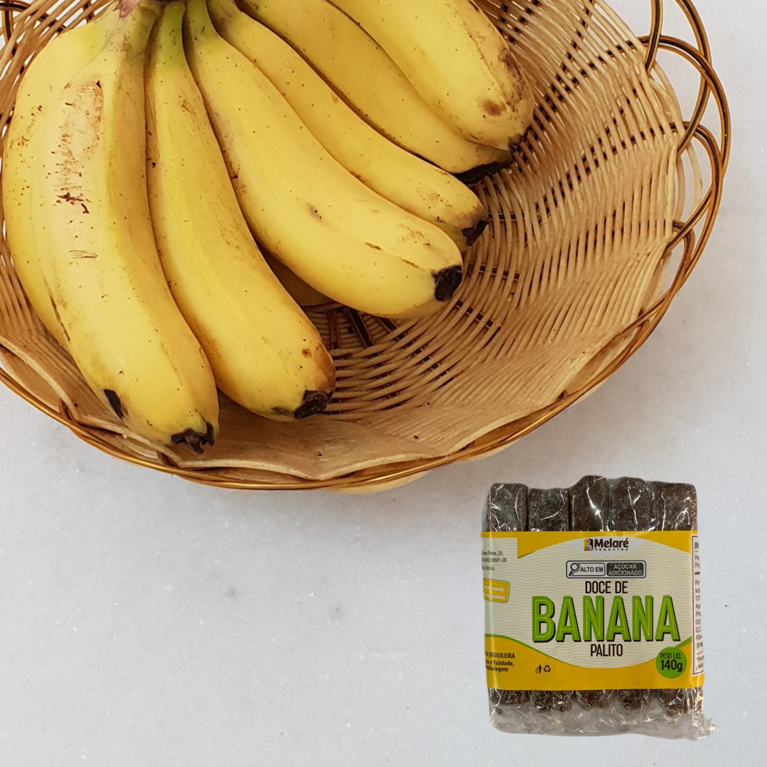Doce de Banana Palito 140g MELARÉ foto 2