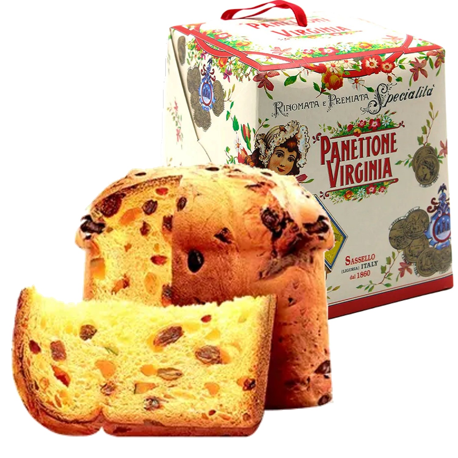 Panettone Tradicional VIRGINIA 500g (Italia) foto 3