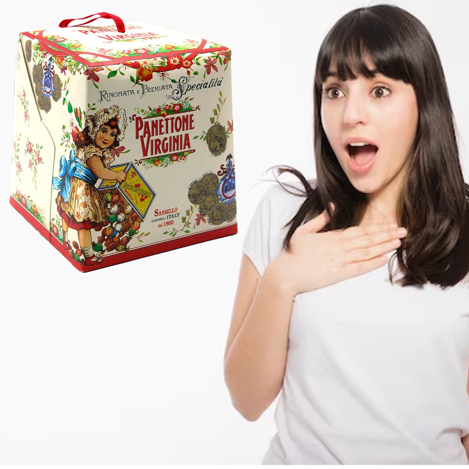 Panettone Tradicional VIRGINIA 500g (Italia) foto 4