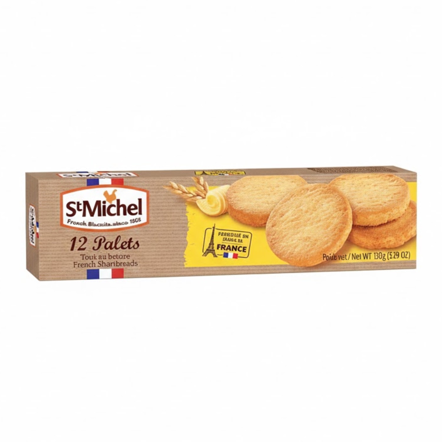 Biscoito Amanteigado Palets Shortbread ST MICHEL 150g