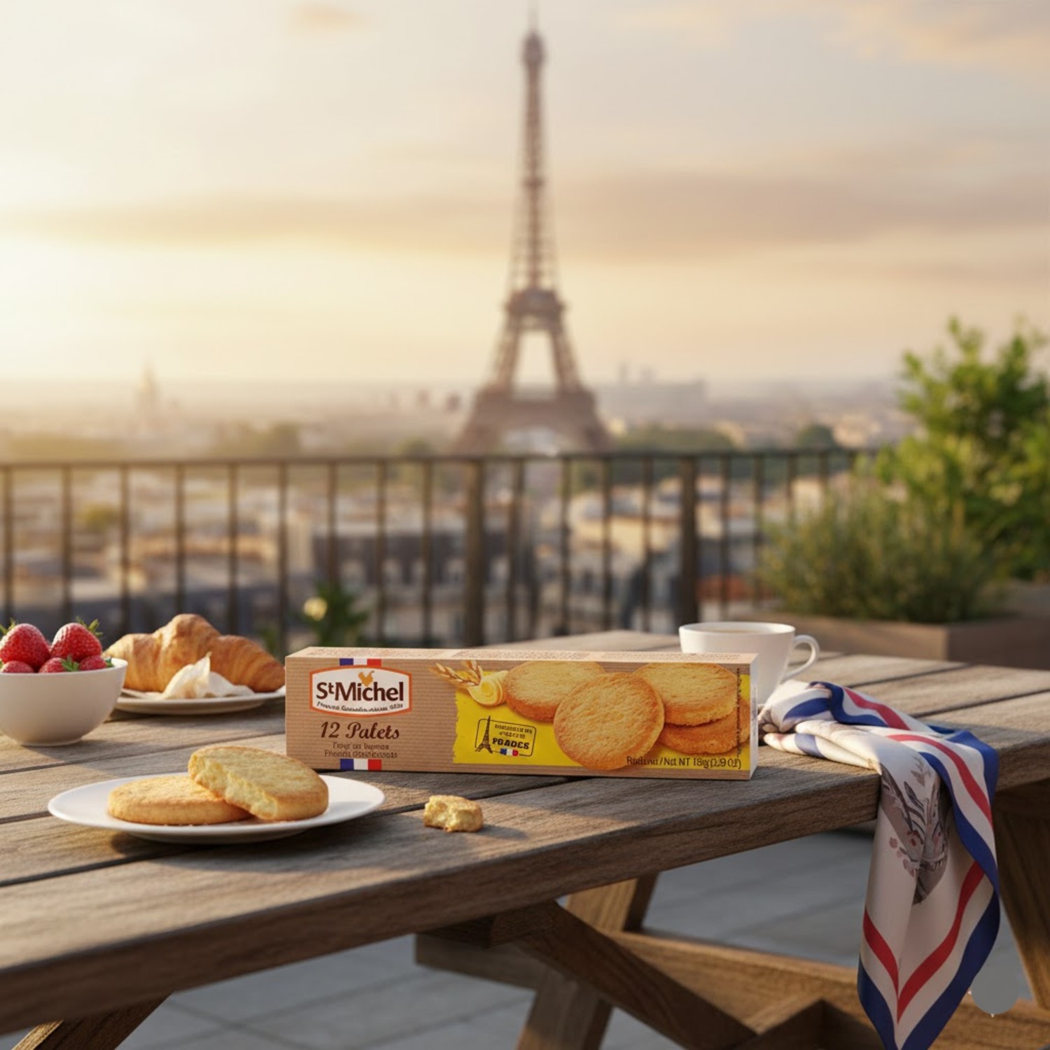 Biscoito Amanteigado Palets Shortbread ST MICHEL 150g foto 6