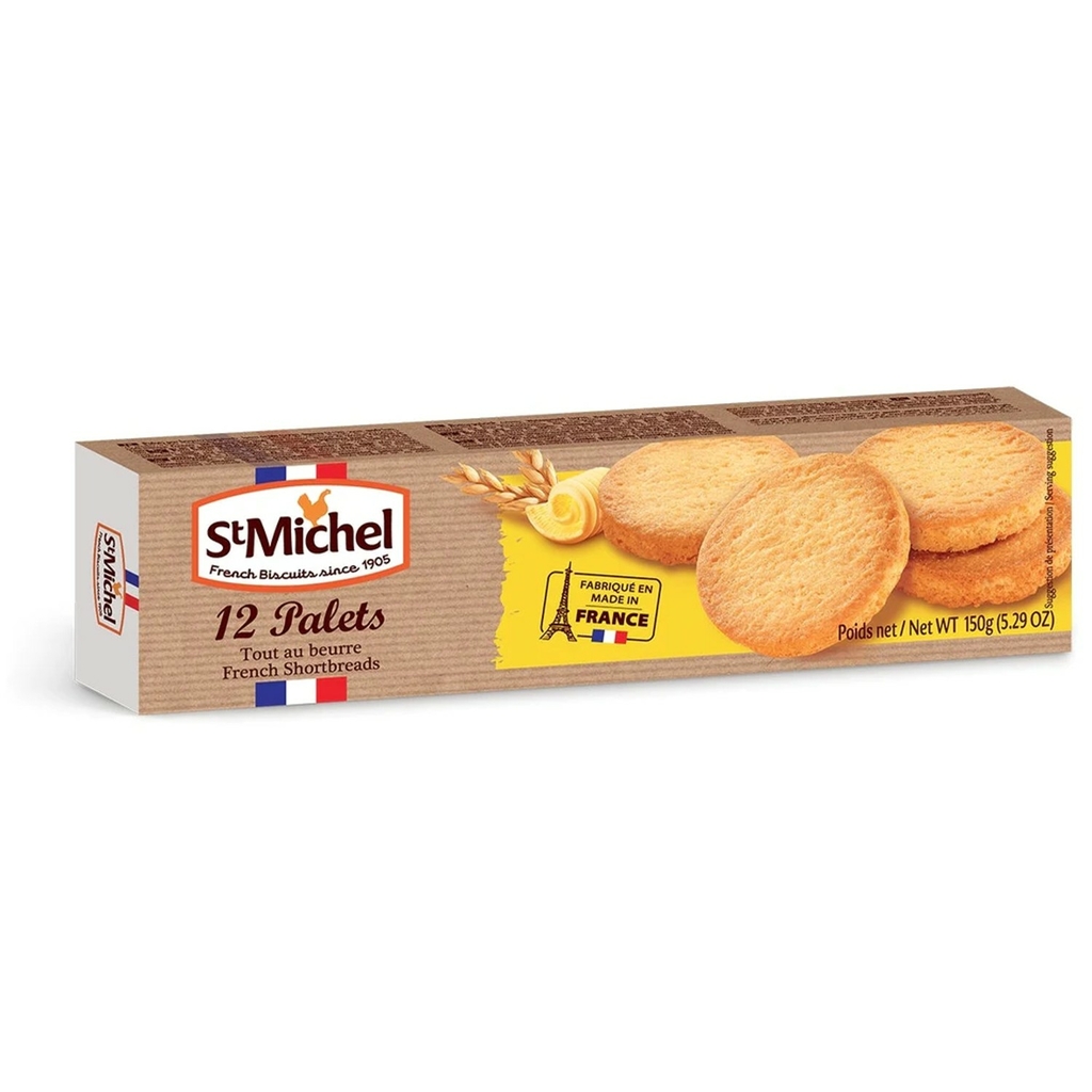 Biscoito Amanteigado Palets Shortbread ST MICHEL 150g foto 8