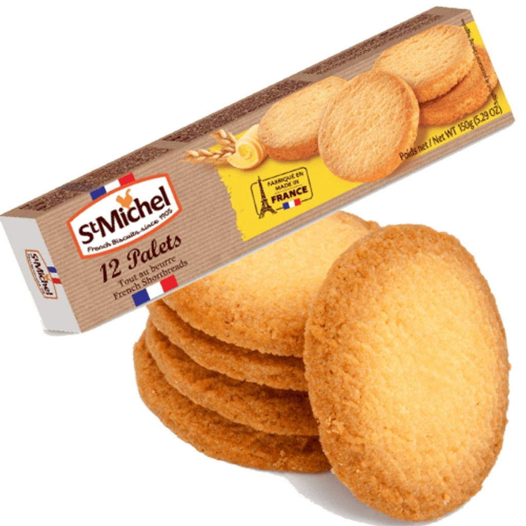 Biscoito Amanteigado Palets Shortbread ST MICHEL 150g foto 9