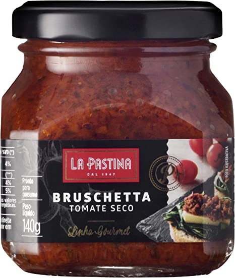 Bruschetta Gourmet LA PASTINA Tomate Seco 140g foto 5