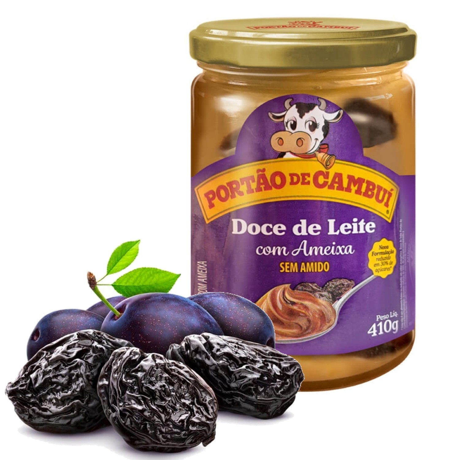 Doce de Leite com Ameixa Portão do Cambui 410g foto 2