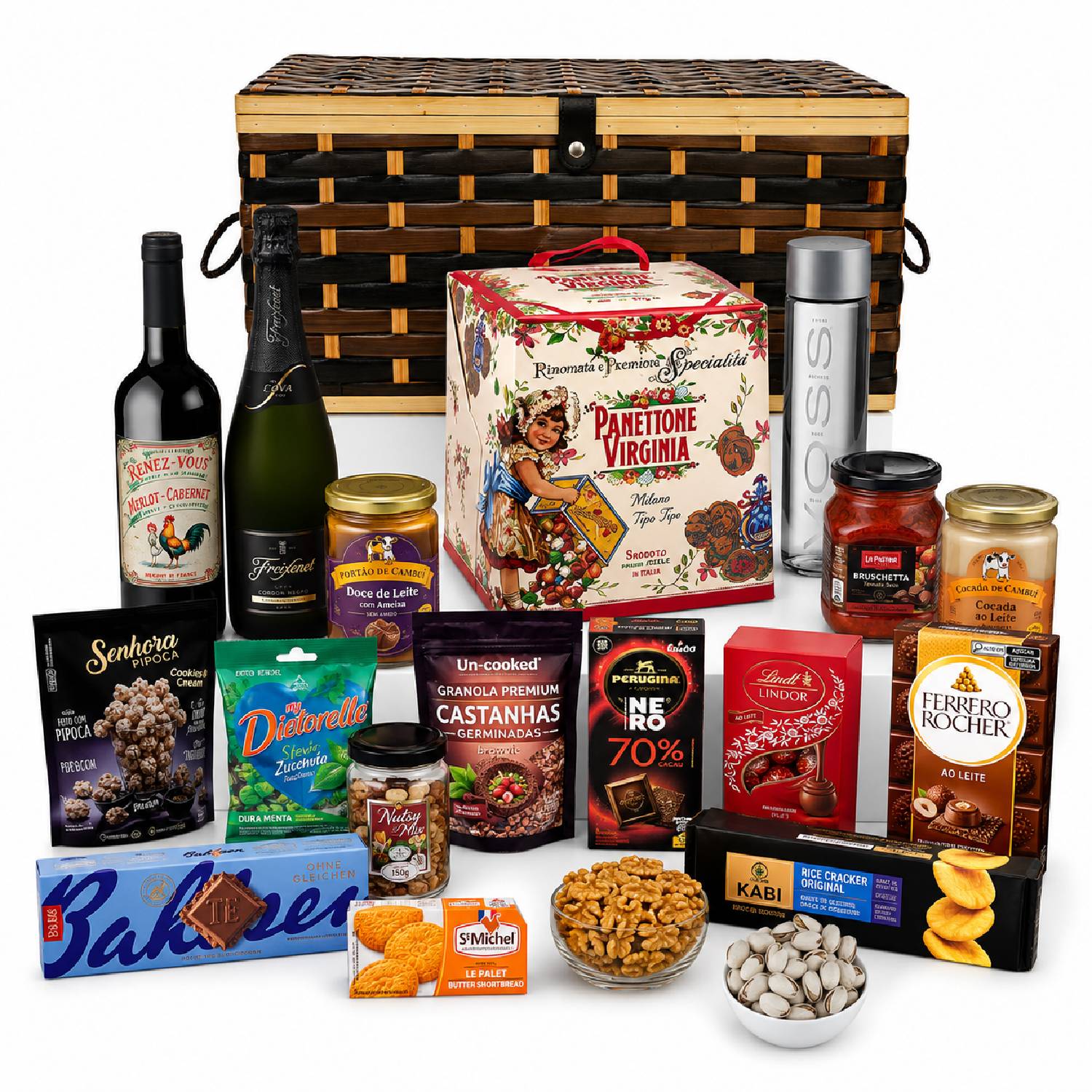 Cesta de Natal Premium SARDEGNA 19 Itens - Natal 2026