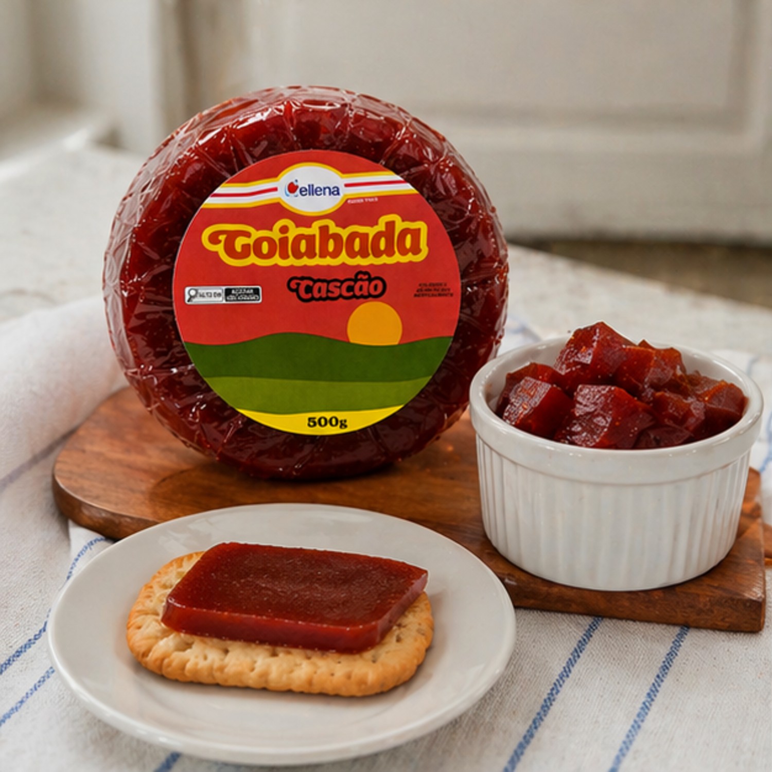 Goiabada Cascão Redonda CELLENA 500g foto 4