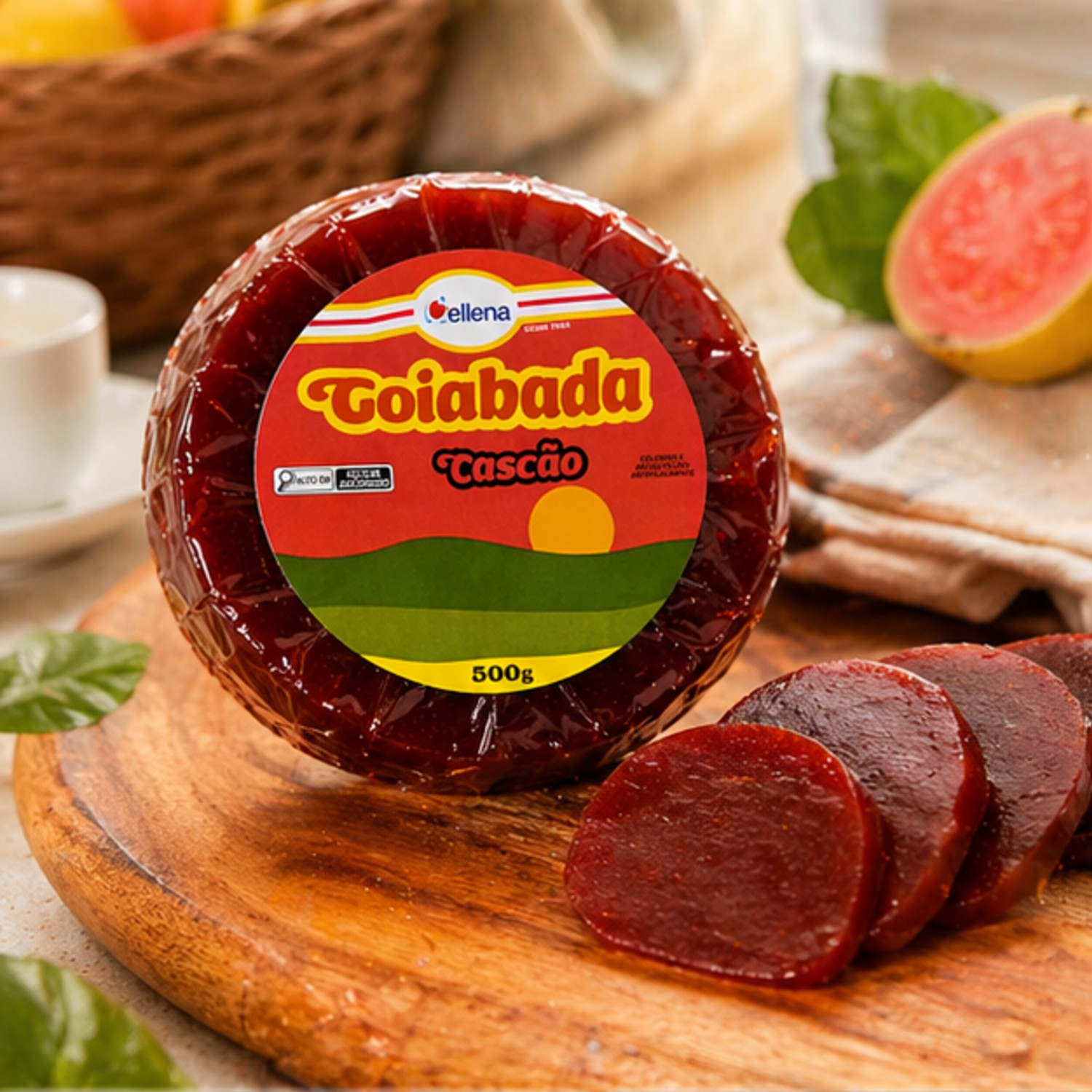 Goiabada Cascão Redonda CELLENA 500g foto 6