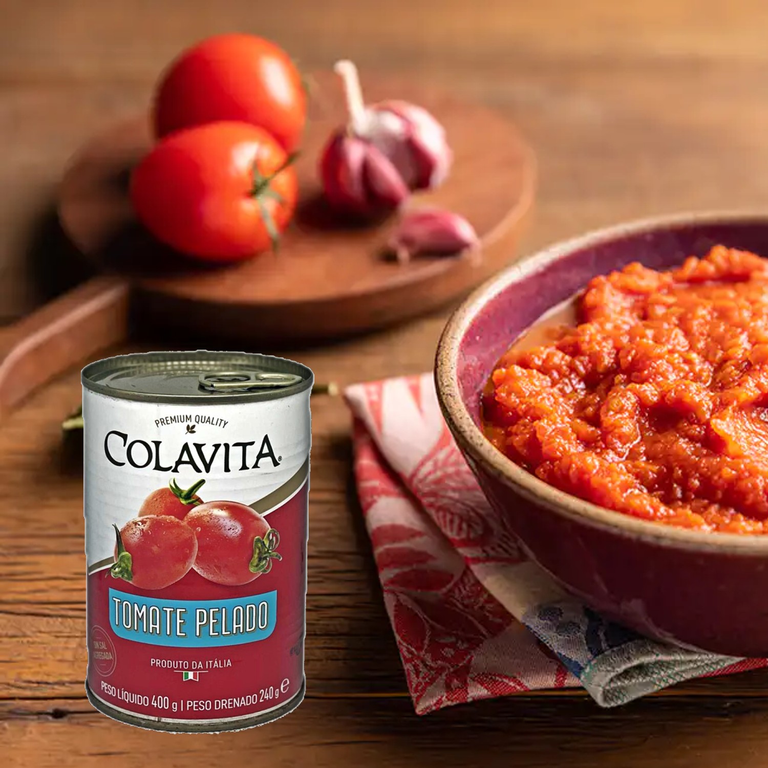 Tomate Pelado Italiano COLAVITA 400g foto 4