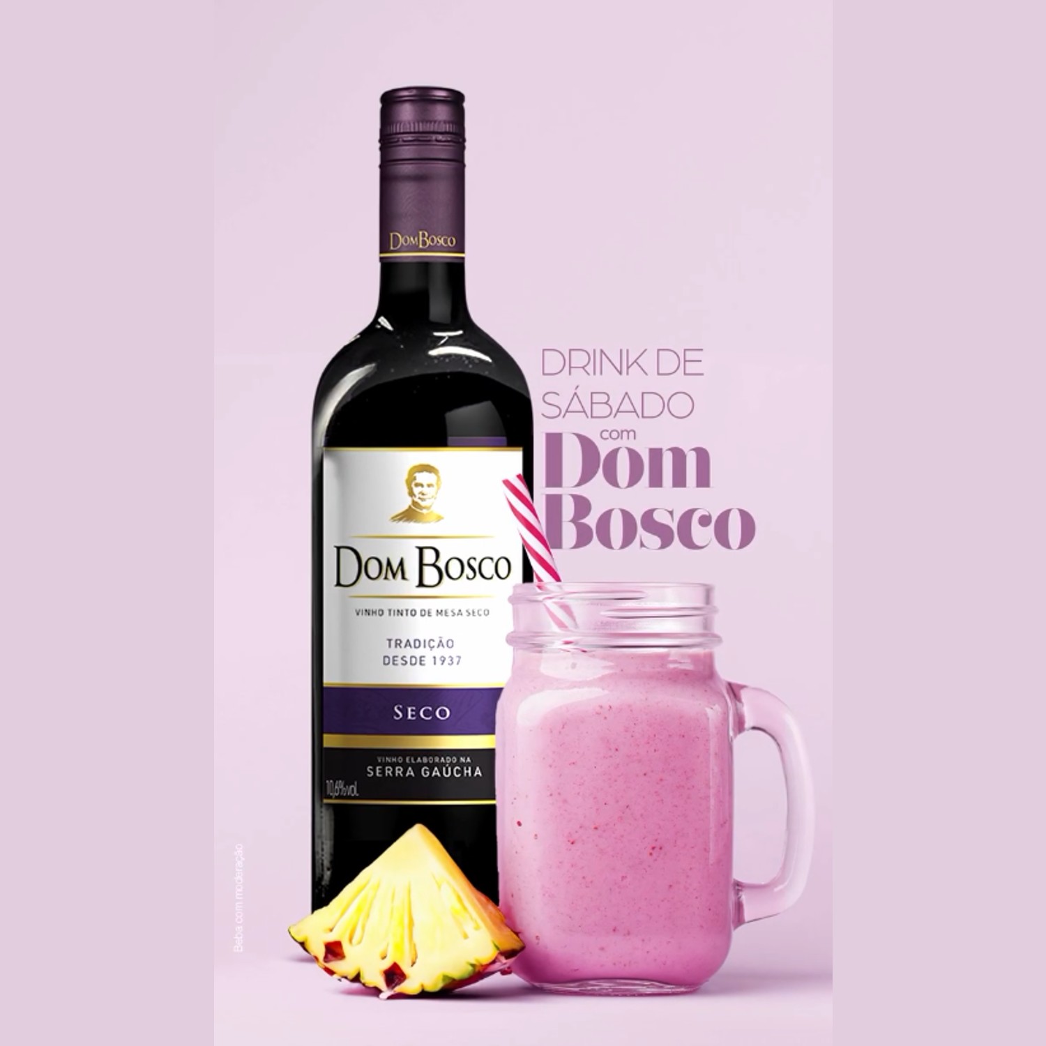 Vinho Tinto Seco DOM BOSCO 750ml foto 2
