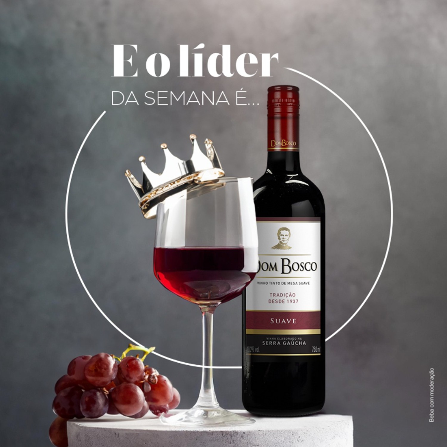 Vinho Tinto Seco DOM BOSCO 750ml foto 4