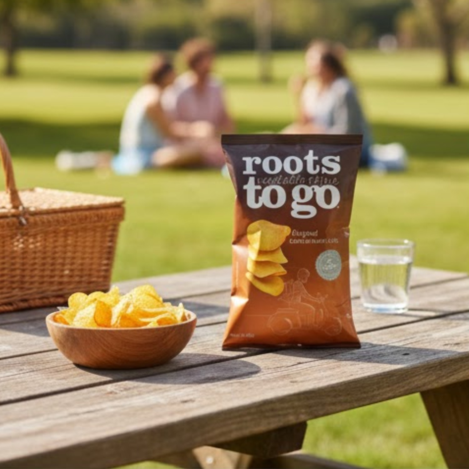 Chips De Batata-Doce Original Roots To Go 45g foto 4