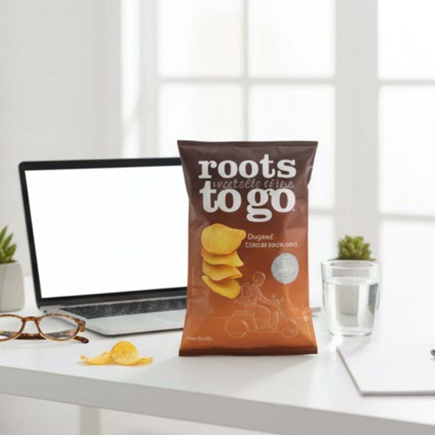 Chips De Batata-Doce Original Roots To Go 45g foto 6