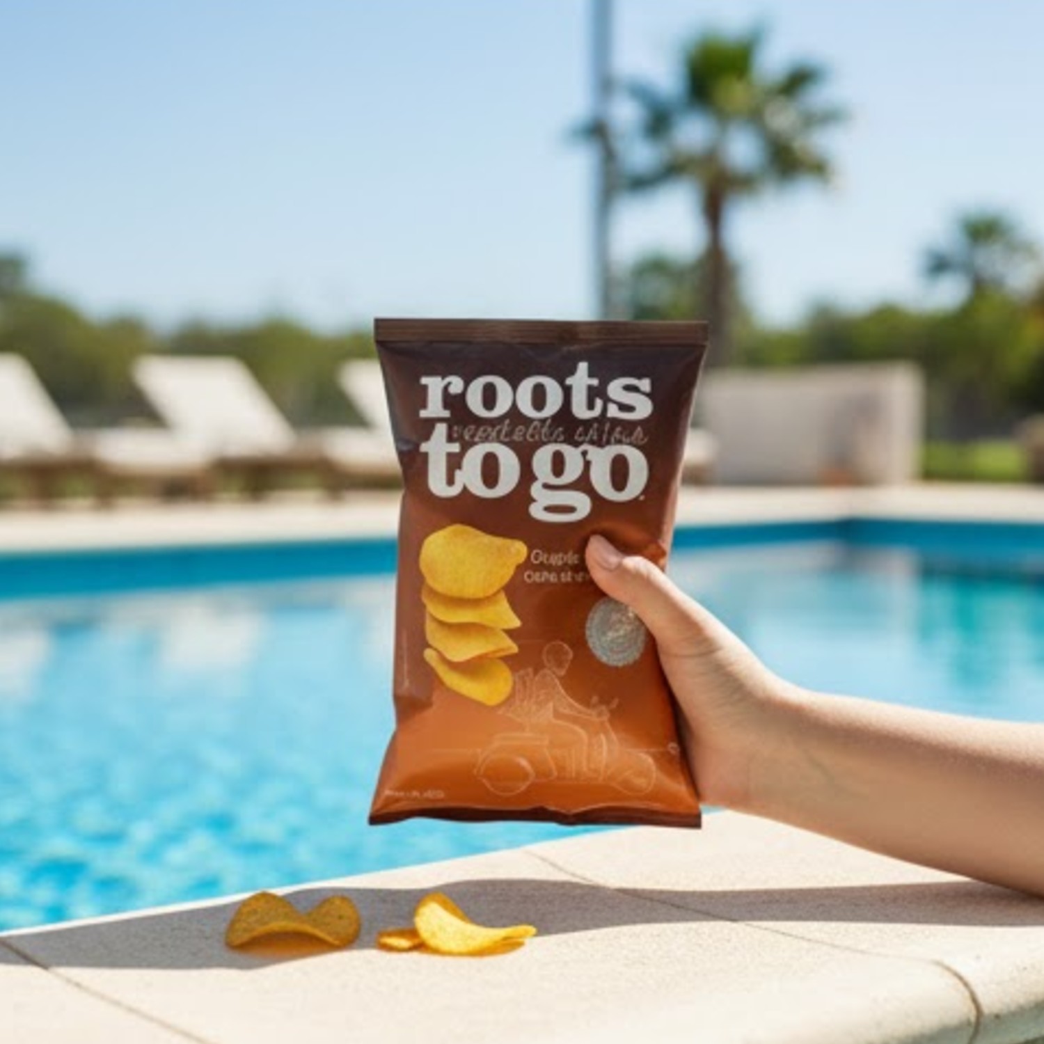 Chips De Batata-Doce Original Roots To Go 45g foto 8