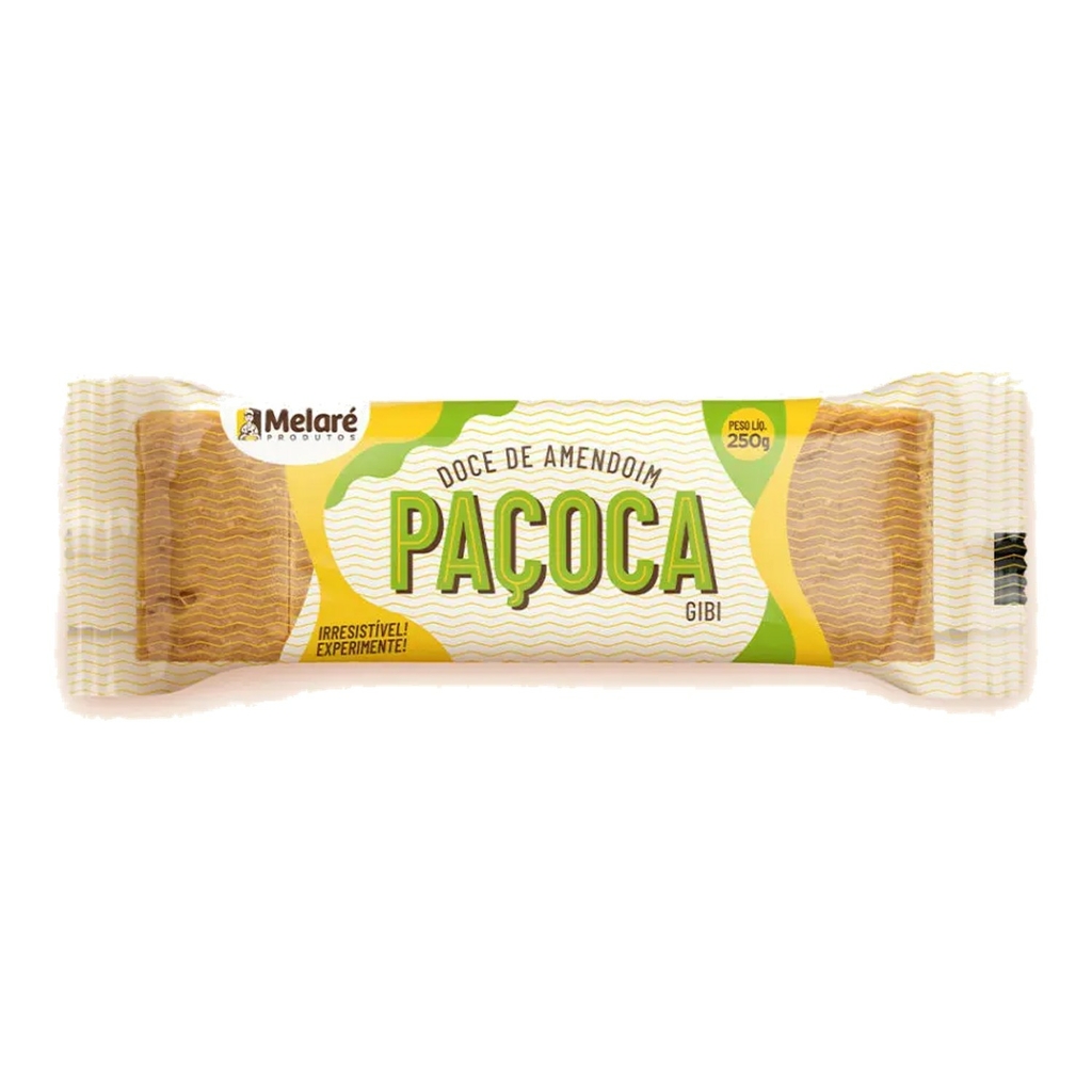 Paçoca tipo Gibi Melaré 250g foto 2