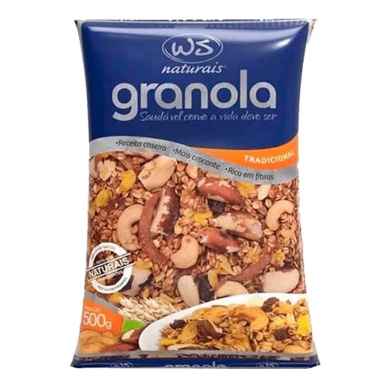 Granola Tradicional WS NATURAIS 500g