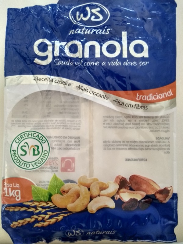 Granola Tradicional WS NATURAIS 500g foto 3