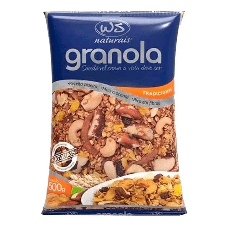 Granola Tradicional WS NATURAIS 500g foto 5