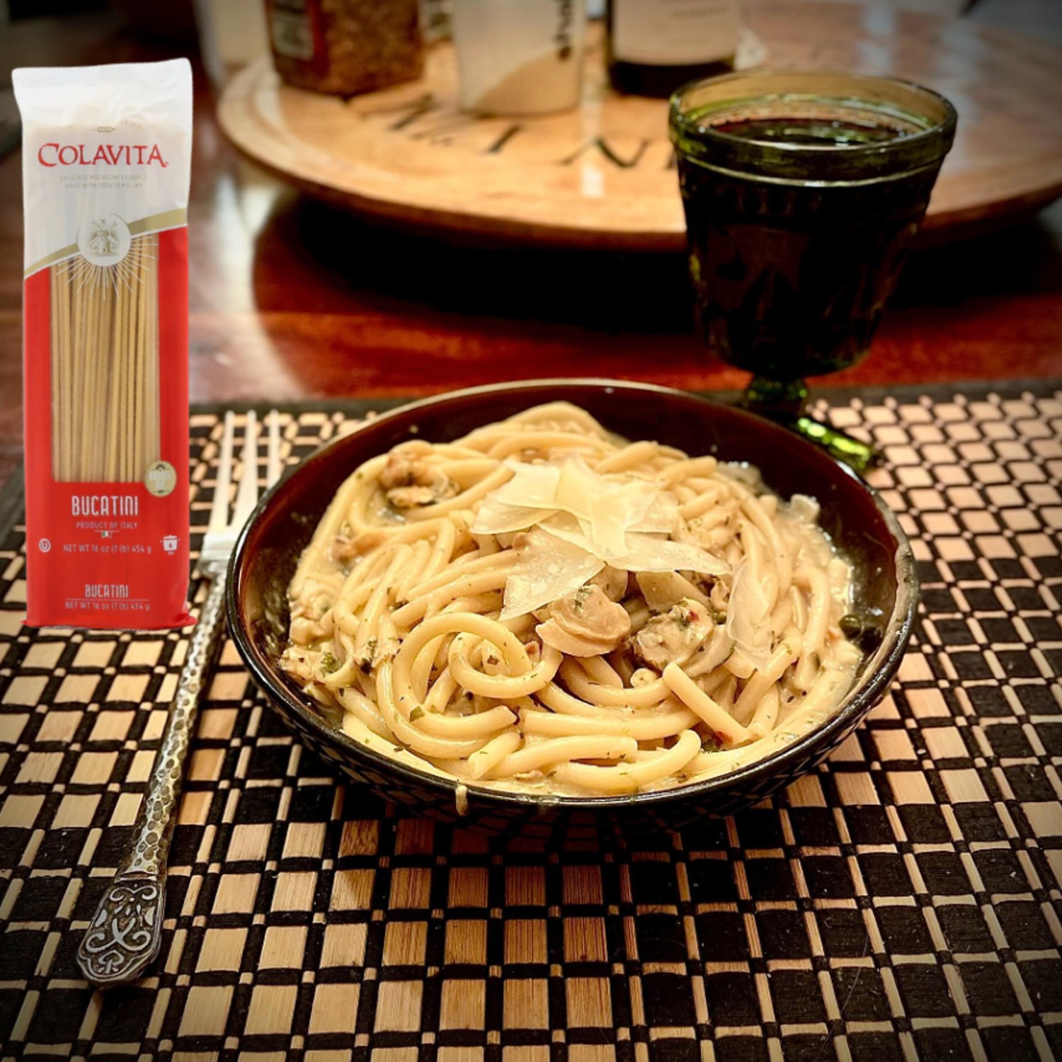 Macarrão Bucatini COLAVITA Grano Duro 500g foto 2