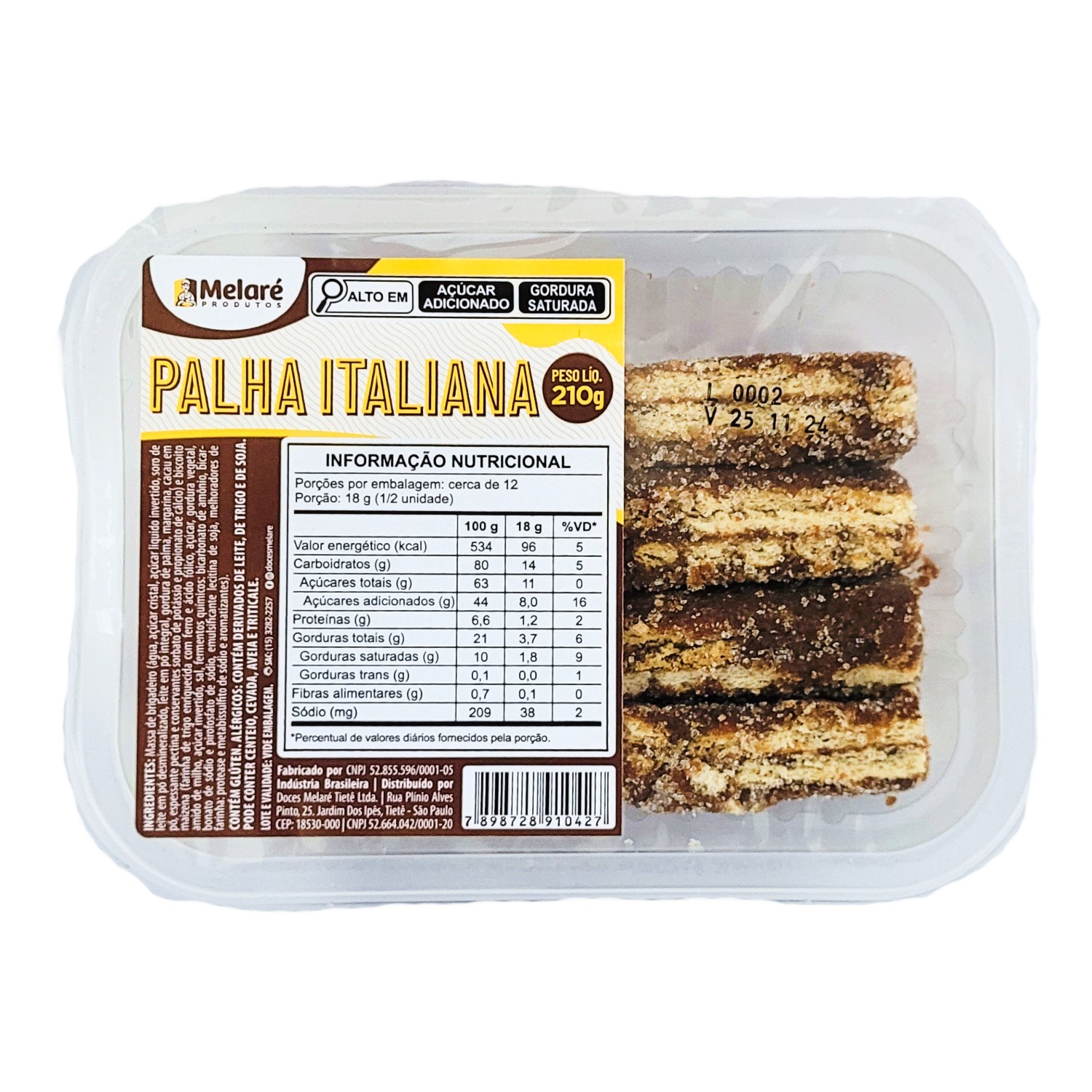 Palha Italiana MELARÉ 210g